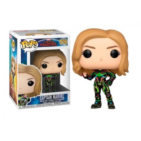 Figura Funko Pop! Marvel Capitana Marvel Modelo 516| 43964