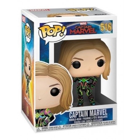 Figura Funko Pop! Marvel Capitana Marvel Modelo 516| 43964