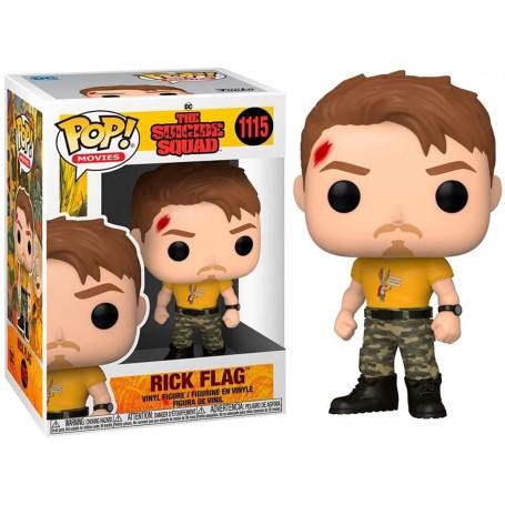 Figura Funko Pop! Películas Escuadrón Suicida Rick Flag Modelo 1115 | 56020