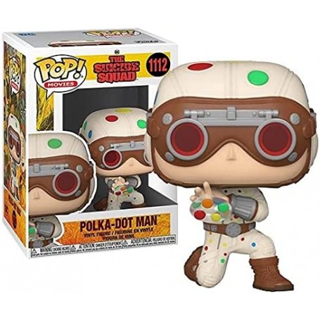 Figura Funko Pop! Películas Escuadrón Suicida Polka-Dot Man Hombre de Lunares Modelo 1112 | 56017