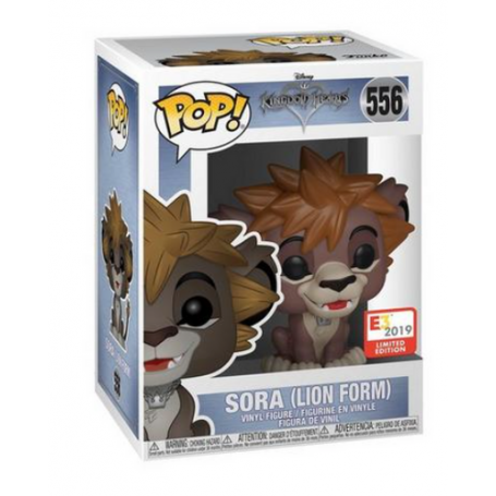 Figura Funko Pop! Juegos Kingdom Hearts Sora con forma de León Modelo 556 | 40687