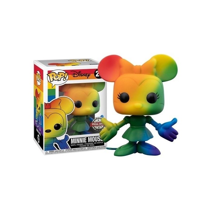 Figura Funko Pop! Disney Minnie Mouse Arcoiris...