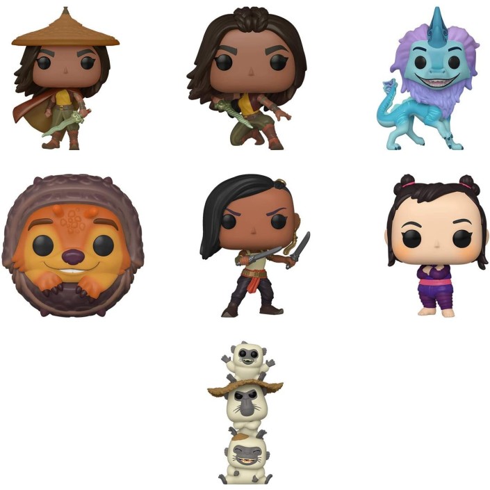 Figura Funko POP! Disney Raya y el último...