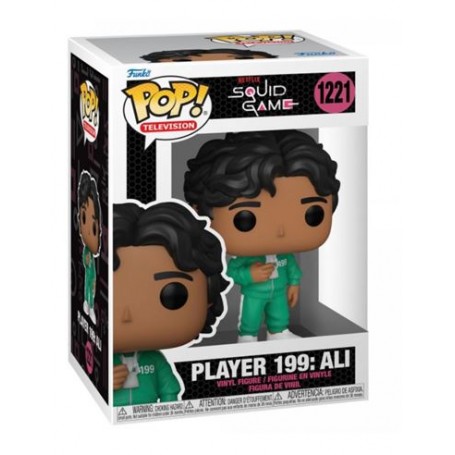 Figura Funko Pop! Televisión El Juego del Calamar Jugador 199 Ali Modelo 1221 | 64794