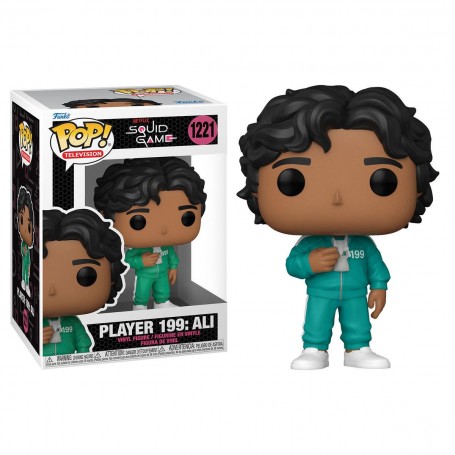 Figura Funko Pop! Televisión El Juego del Calamar Jugador 199 Ali Modelo 1221 | 64794