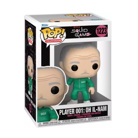 Figura Funko Pop! Televisión El Juego del Calamar Jugador 001 Oh Il-Nam Modelo 1223 | 64796