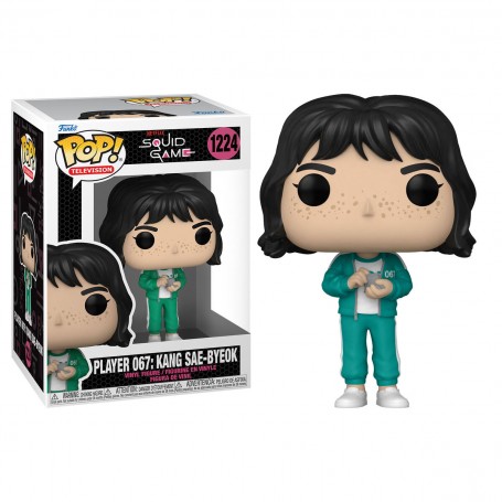 Figura Funko Pop! Televisión El Juego del Calamar Jugador 067 Kang Sae-Byeok Modelo 1224 | 64797