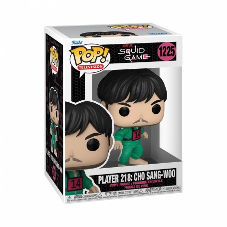 Figura Funko Pop! Televisión El Juego del Calamar Jugador 218 Cho Sang-Woo Modelo 1225 | 64798