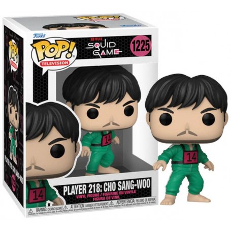 Figura Funko Pop! Televisión El Juego del Calamar Jugador 218 Cho Sang-Woo Modelo 1225 | 64798