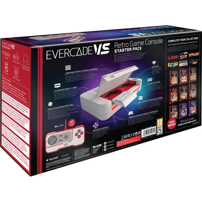 Videoconsola Retro Evercade VS Starter Pack...