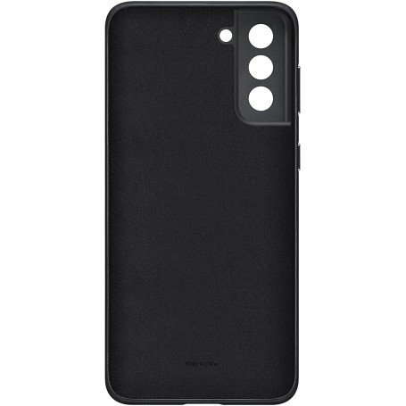 Funda Samsung En Piel para Galaxy S21 Plus Color Negro Modelo EF-VG996LB | Estado Como Nuevo | Outlet