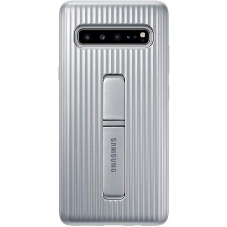 Funda Samsung Protective Standing para Galaxy S10 5G En Plata EF-RG977CS Nuevo