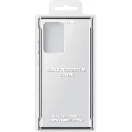 Funda Samsung Transparente para Galaxy Note 20 Ultra Color Negro EF-GN985CB