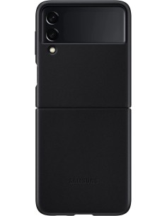 Funda de Piel Para Samsung Z Flip 3 Color Negro Modelo... 2