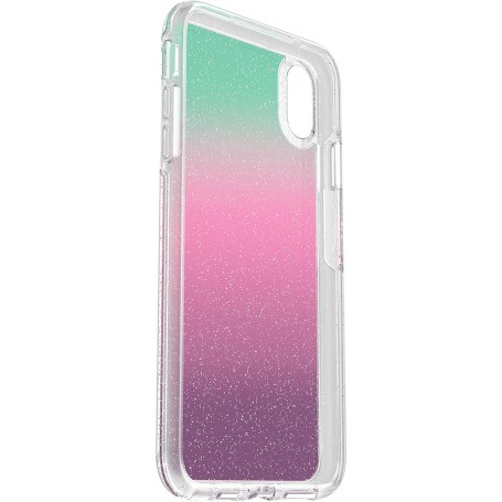 Funda OtterBox Symmetry para Apple iPhone XS Max Transparente Purpurina 77-60112