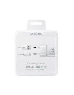 Cargador Samsung EP-TA20EWE + Cable EP-DG950CWE (USB Tipo...