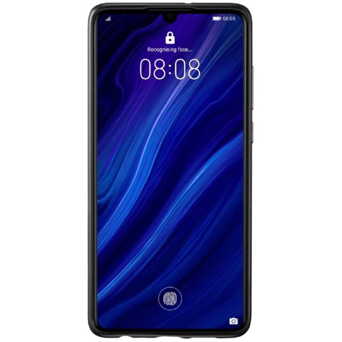 Funda Huawei PU Para P30 Color Negro Modelo...