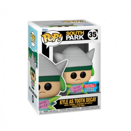 Figura Funko Pop! Animación South Park Kyle disfrazado de Caries Modelo 35 | 58623 Edición Limitada