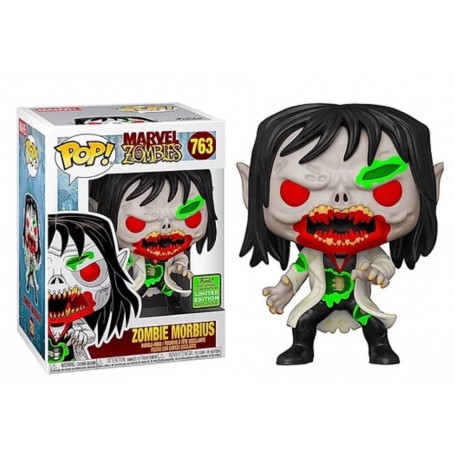 Figura Funko Pop! Marvel Zombies Zombie Morbius Modelo 763 | 50678 Edición Limitada