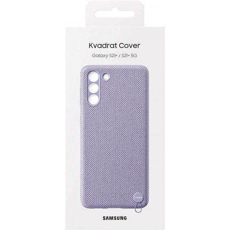 Funda Samsung para Galaxy S21 Plus Kvadrat Violeta EF-XG996FV | Estado Como Nuevo | Outlet