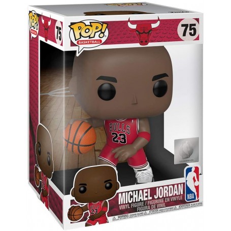 Figura Funko Pop! Baloncesto Michael Jordan Modelo 75 | 45598 Tamaño Gigante 25 cms