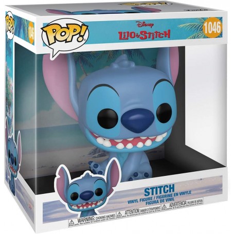 Figura Funko Pop! Disney Lilo y Stitch Stitch Modelo 1046 | 55618 Tamaño Gigante 25 cms