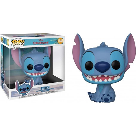 Figura Funko Pop! Disney Lilo y Stitch Stitch Modelo 1046 | 55618 Tamaño Gigante 25 cms