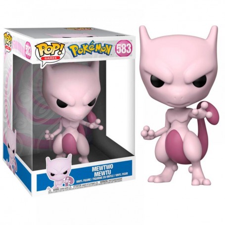 Figura Funko Pop! Juegos Pokemon Mewtwo Mewtu Modelo 583 | 63699 Gigante 25 cms