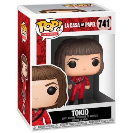 Figura Funko Pop! Televisión La Casa de Papel Tokio Modelo 741 | 34488