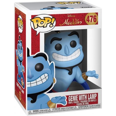 Figura Funko Pop! Disney Aladdin Genio con lámpara Modelo 476 | 35757