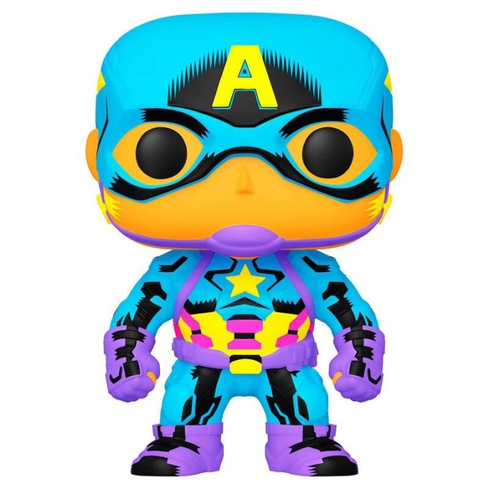 Figura Funko Pop! Marvel Capitán América Black...