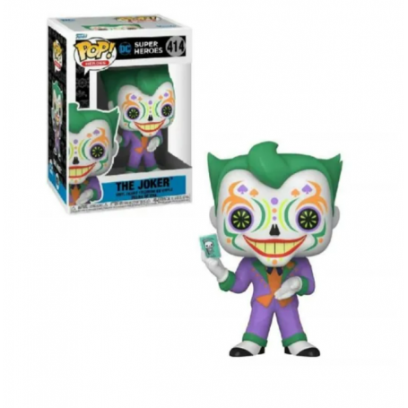 Figura Funko Pop! DC Súper Héroes Joker Modelo 414 | 57417