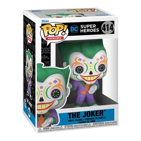 Figura Funko Pop! DC Súper Héroes Joker Modelo 414 | 57417