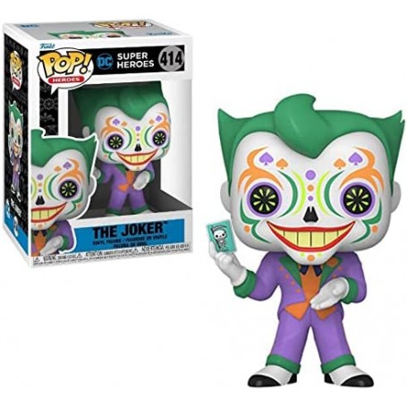 Figura Funko Pop! DC Súper Héroes Joker Modelo 414 | 57417