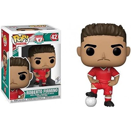 Figura Funko Pop! Fútbol Liverpool Roberto Firmino Modelo 42 | 52174