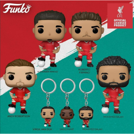 Figura Funko Pop! Fútbol Liverpool Roberto Firmino Modelo 42 | 52174