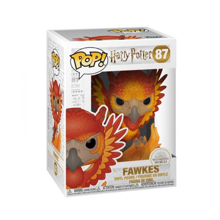 Figura Funko Pop! Harry Potter Fawkes Modelo 87...
