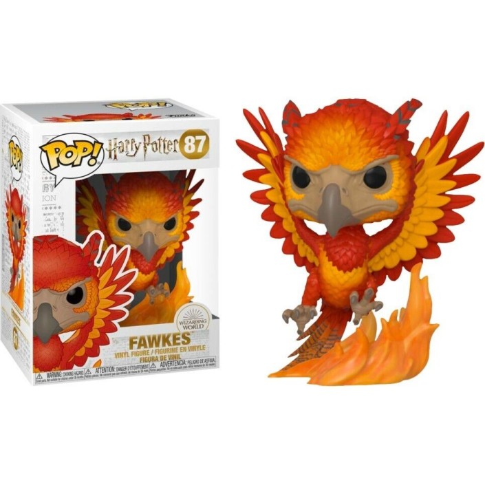 Figura Funko Pop! Harry Potter Fawkes Modelo 87...