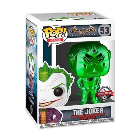 Figura Funko Pop! Películas Batman Joker Modelo 53 | 42336 Edición Especial