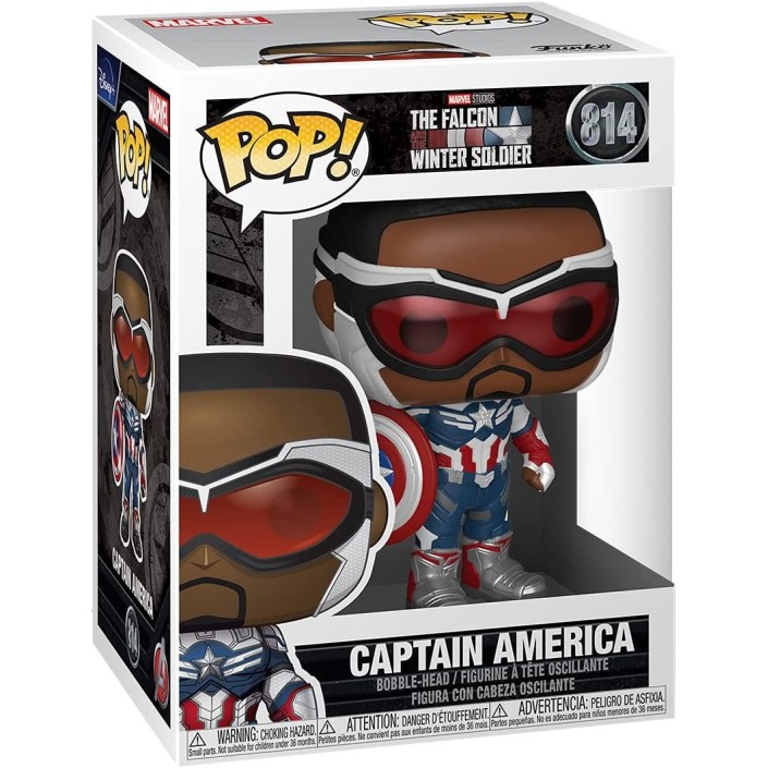 Figura Funko Pop! Marvel Falcon y el soldado de...
