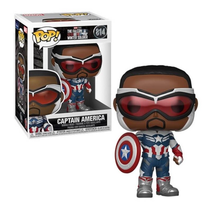 Figura Funko Pop! Marvel Falcon y el soldado de...