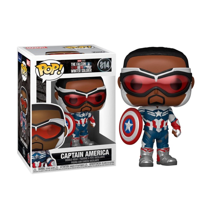 Figura Funko Pop! Marvel Falcon y el soldado de...