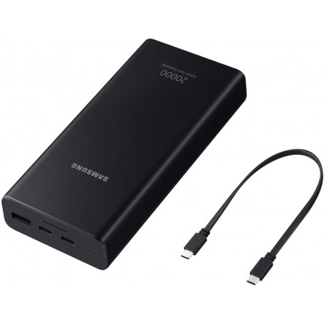 Samsung Batería Portátil Powerbank USB-C Súper Carga Rápida 20.000 mAh Modelo EB-P5300XJ Gris
