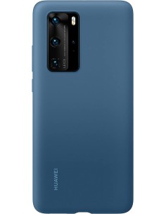 Funda Huawei de Silicona Para P40 Azul Modelo 51993721 Nuevo