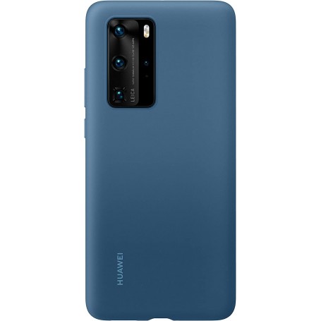 Funda Huawei de Silicona Para P40 Azul Modelo 51993721 Nuevo