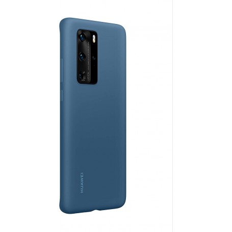 Funda Huawei de Silicona Para P40 Azul Modelo 51993721 Nuevo