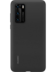 Funda Huawei de Silicona Para P40 Negra Modelo 51993719...
