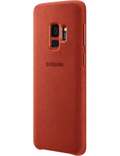 Funda Samsung Alcántara Para Galaxy S9 Color Rojo... 2