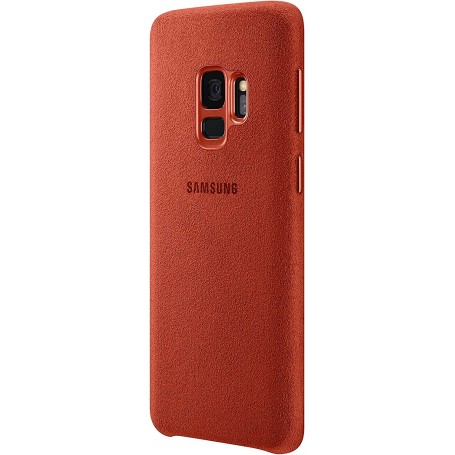 Funda Samsung Alcántara Para Galaxy S9 Color Rojo EF-XG960AR Nueva
