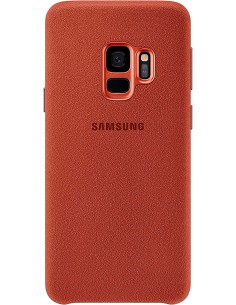 Funda Samsung Alcántara Para Galaxy S9 Color Rojo...